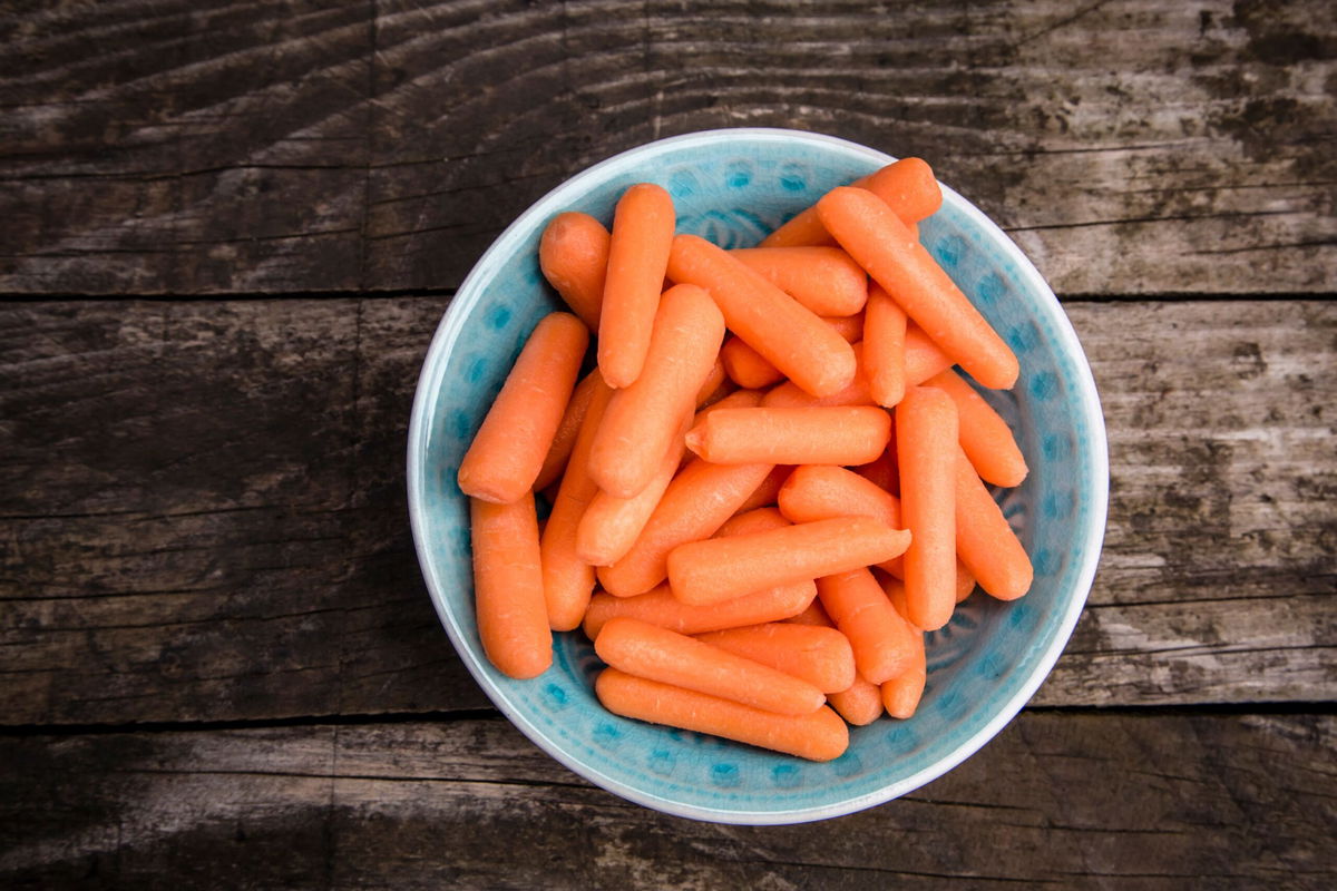 <i>Westend61/Getty Images via CNN Newsource</i><br/>Eating three servings of baby carrots a week can give a significant boost of important nutrients.