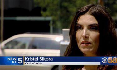 Kristel Sikora's husband now has a fractured jaw which will take weeks to fully recover.