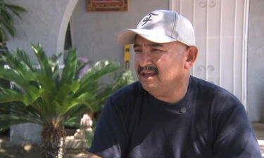 Antonio Moreno says he's lucky to be alive after he was stung more than 200 times by a swarm of bees. The swarm of bees killed two of his horses.