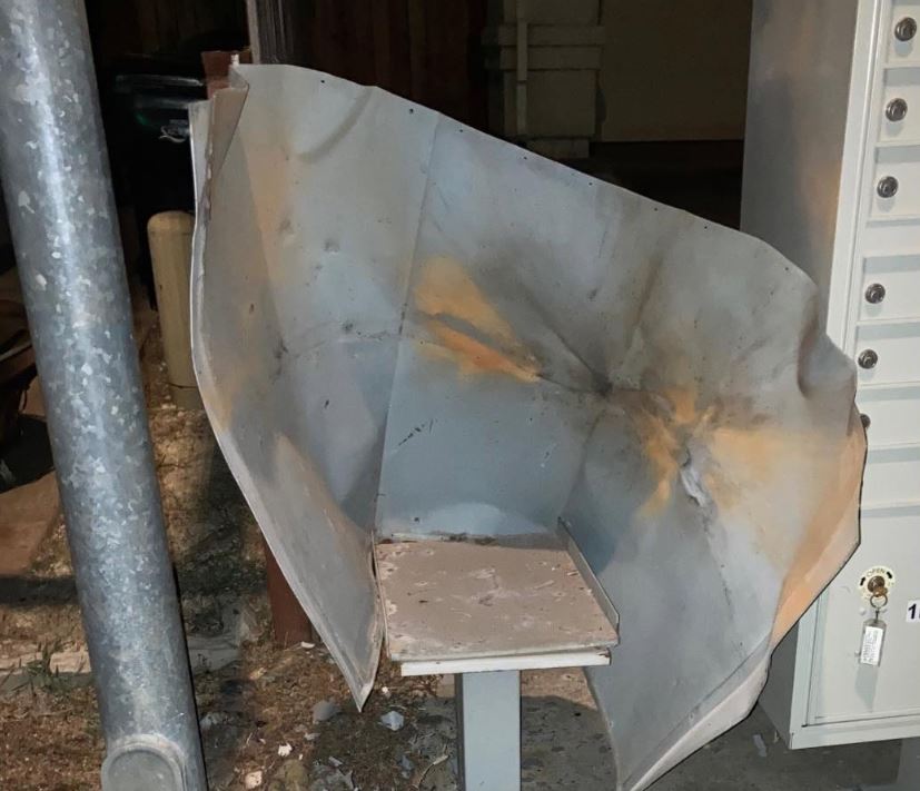 <i>Sacramento County Sheriff’s Office/Facebook/KCRA via CNN Newsource</i><br/>U.S. Postal Inspectors are beginning an investigation into why a mailbox exploded in north Sacramento County.