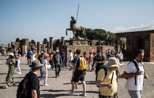 Pompeii was destroyed by the eruption of Vesuvius in 79CE and is now one of Italy's most popular -- and most fragile -- tourist sites.