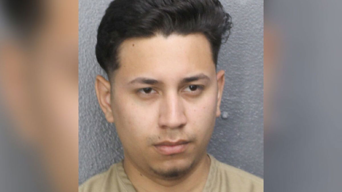 <i>Broward County Sheriff's Office via CNN Newsource</i><br/>Miguel Alejandro Pastran Hernandez is in federal custody for allegedly kidnapping a Lyft driver.