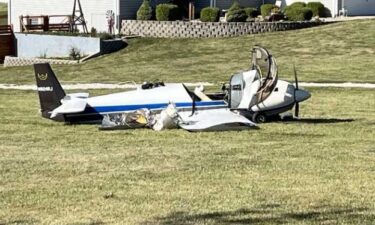 No injuries were reported after a homebuilt plane crashed in Odessa