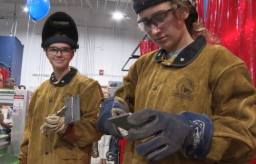 Virginia Beach Public Schools held a grand opening for its new welding lab at the Virginia Beach Technical and Career Education Center on Friday.