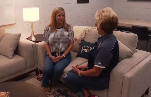 Charles T. Koontz Intermediate School and Valley Springs Middle School have opened "Serenity Rooms" to help teachers with the stress that can accompany a bust school day.