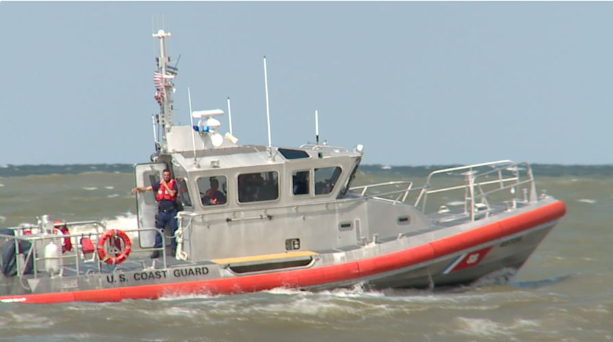 <i>WEWS via CNN Newsource</i><br/>Fishermen rescued a 42-year-old kayaker in Lake Erie on September 11 after he didn't return from the previous day.