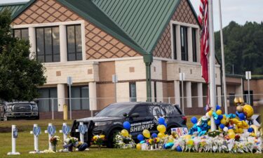 A memorial now sits outside Apalachee High School in Winder