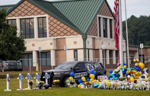 A memorial now sits outside Apalachee High School in Winder