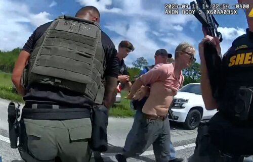 Martin County Sheriff’s Office released body camera video of Ryan Routh's arrest on September 15 on a Florida interstate.