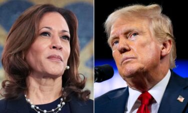 Vice President Kamala Harris and former President Donald Trump.