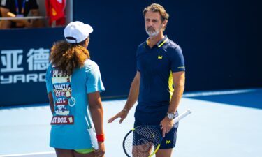 Naomi Osaka beat Lucia Bronzetti at the China Open on September 26.