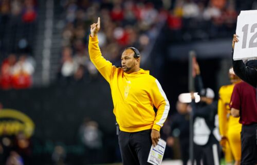 Las Vegas Raiders head coach Antonio Pierce was a former associate head football coach at Arizona State University.