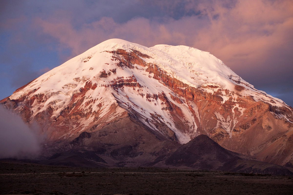 Mount Chimborazo is the highest peak in Ecuador. It's also the closest point on Earth to the stars.