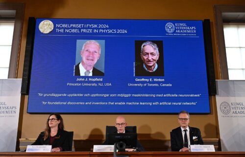 The Nobel prize in physics was awarded in Sweden on October 8.