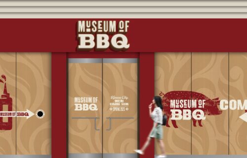 A rendering shows the space the Museum of BBQ will occupy in Kansas City